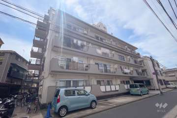 メゾン南ときわ台の外観（北西側から）