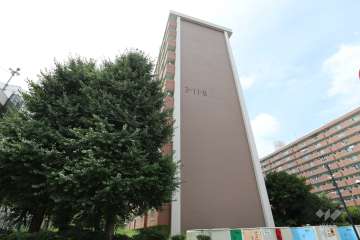 高島平第三住宅（板橋区高島平3-11-8）の外観（南東側から）