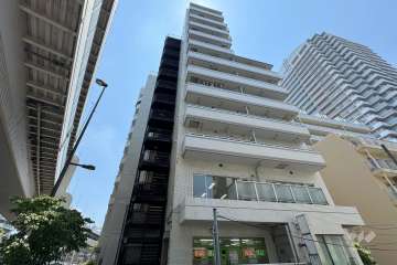 新板橋ビューハイツの外観（北西側から）