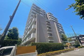 ルイシャトレ高島平の外観（南東側から）