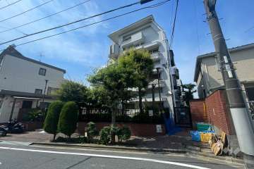 コーラルハイツ常盤台の外観（北西側から）