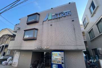 マリオン板橋の外観（北側から）　