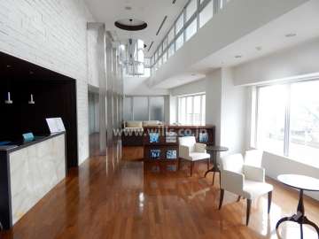 5階のコンシェルジュ前のスペース