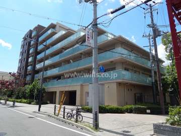 ザ・ガーデネスクシティ　コムズ館の外観（北東側から）