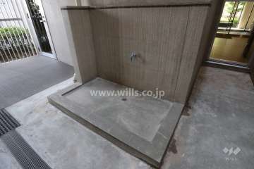 ペット足洗い場