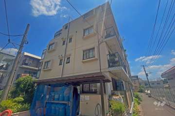 キャニオンマンション加賀町の外観（南西側から）