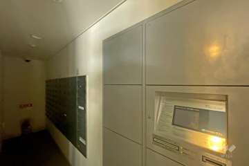 共用ポストと宅配ボックス