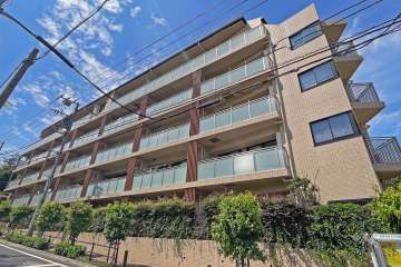 コージーコート徳丸ガーデンの外観（南東側から）