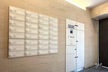 共用ポストと宅配ボックス