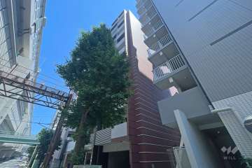 プレールドゥーク下板橋の外観（南西側から）