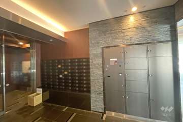 共用ポストと宅配ボックス