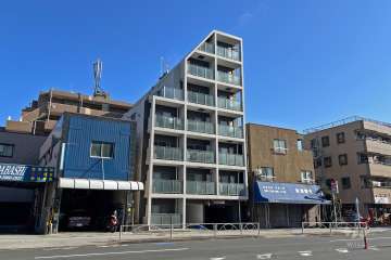 グランパークN.東京の外観（北西側から）