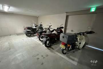 バイク置場