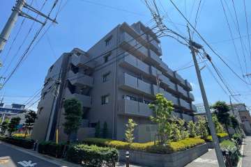 ルーブル板橋泉町壱番館の外観（北側から）