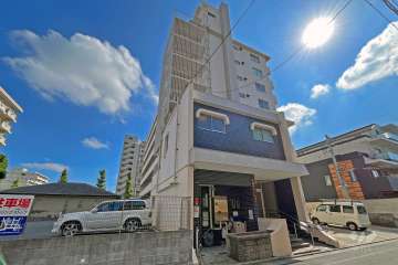 高島平マンションの外観（北西から）