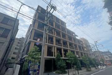 ベルシード志村坂上の外観（南東側から）