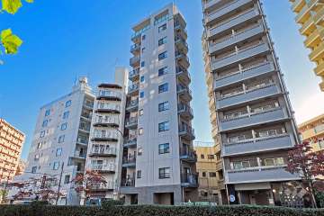 クラスタ大山の外観（北側から）