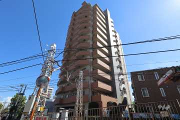 ファミール王子タワースイートの外観（北側から）