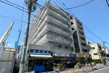 ライオンズステーションプラザ板橋滝野川の外観（東側から）