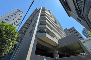 ライオンズプラザ新板橋の外観（南西側から）