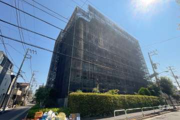 ライオンズマンション王子第7の外観（南西側から）