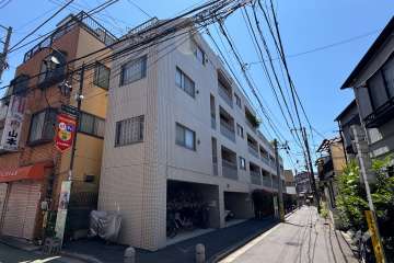 レーベンハイム板橋フィーリアの外観（北西側から）