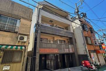 レーベンハイム板橋フィーリアの外観（北東側から）