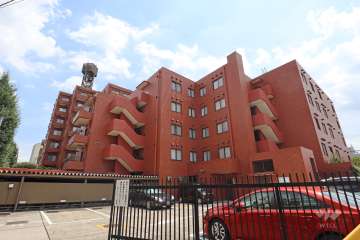 駒込ペアシティの外観（北西側から）