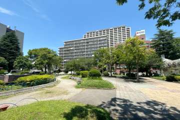 赤羽スカイハイツの外観（南側から）