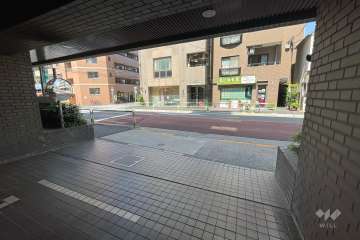 駐車場の出入り口