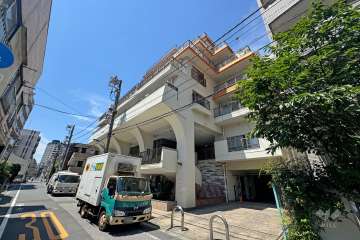 マンションニュー田端の外観（北東側から）.