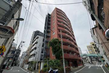 ライオンズマンション田端の外観（北西側から）