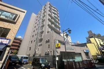 藤和シティホームズ駒込駅前の外観（西側から）