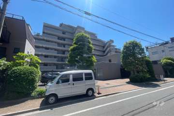 クレアセトル北赤羽の外観（北東側から）