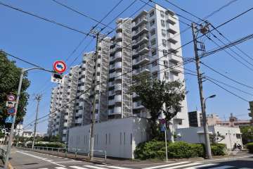 ディアハイム赤羽の外観（北西側から）