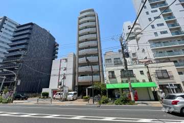 エスティア駒込の外観（東側から）