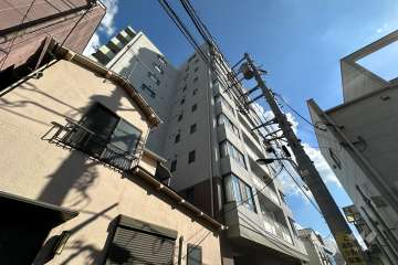グランドメゾン王子の外観（北西側から）