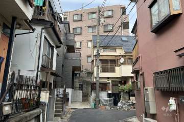 日神パレステージ赤羽台の外観（南側から）