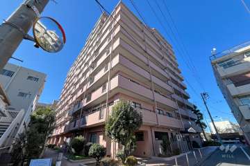 ハイホーム十条ヴェルデ館の外観（南東側から）２