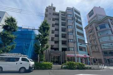 ナビウス王子本町の外観（北側から）
