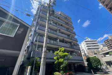 セザール赤羽の外観（南西側から）