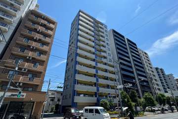 アルシオン田端の外観（西側から）