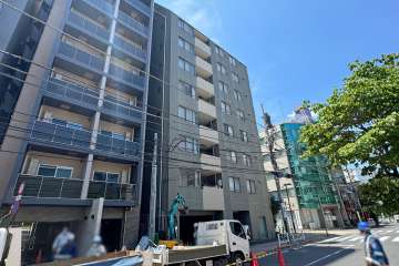 プリムローズ王子飛鳥山の外観（北東側から）