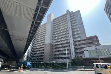 アクトピア北赤羽四番館の外観（北西側から）