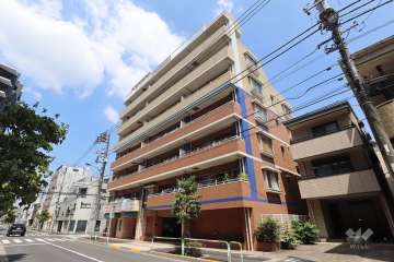 東十条ダイヤモンドマンションの外観（南側から）