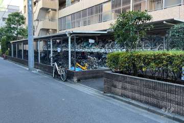 駐輪場（屋根付き）