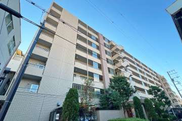 リーデンススクエア滝野川の外観（北東側から）