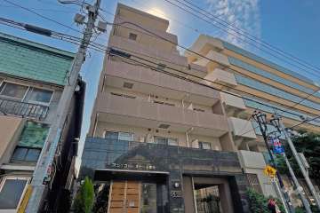 スカイコートヌーベル巣鴨の外観（北東側から）