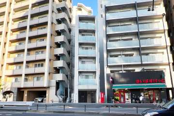 プレールドゥーク王子神谷の外観（南西側から）