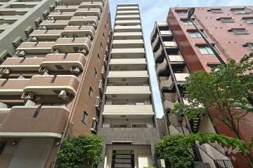 アドバンスステージ田端参番館の外観（西側から）